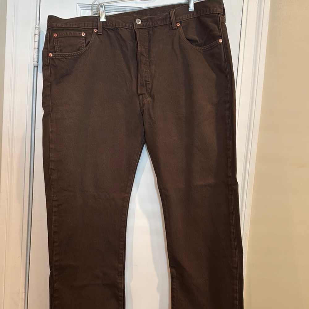 Levi's Brown Straight Jeans Classic Denim